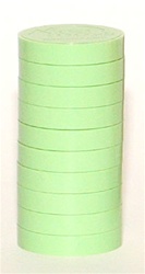 1" Magnetic Status Markers - LIGHT GREEN 10-Pack