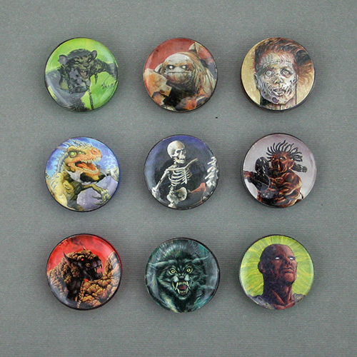 One-Inch Monster Tokens