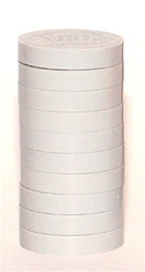 1" Magnetic Status Markers - LIGHT GRAY 10-Pack