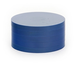 2" Magnetic Status Markers - DARK BLUE Five Pack