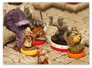 Magnetic Status Markers for Dungeons & Dragons and other Tabletop RPG