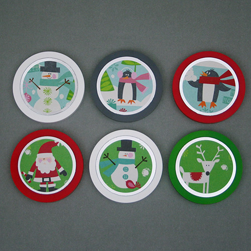 Two-Inch Holiday Magnets